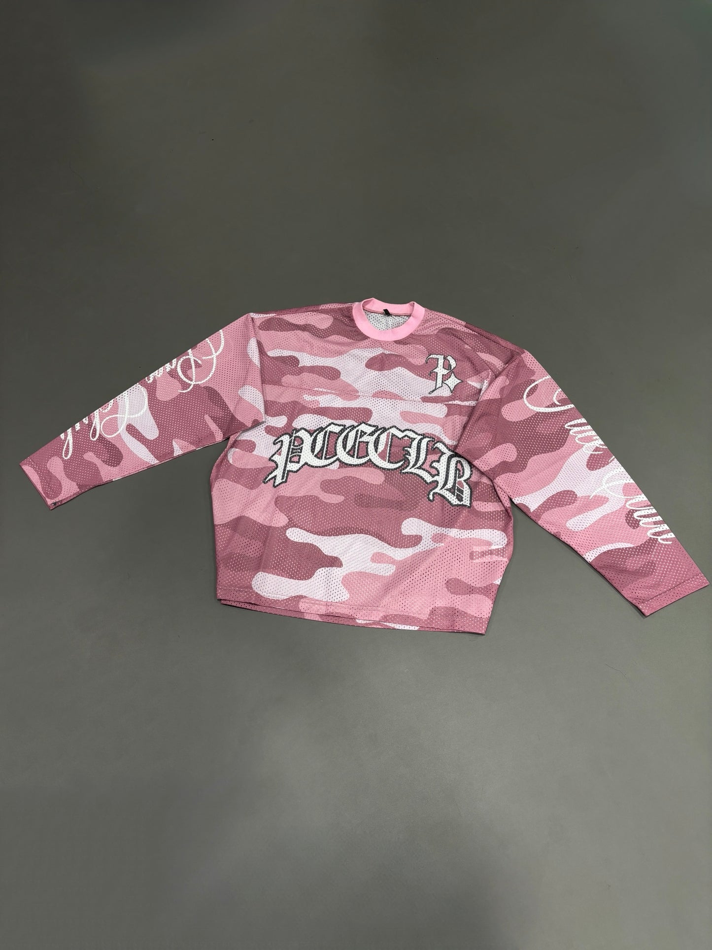 PINK MESH JERSEY
