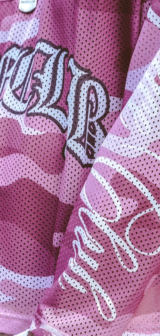 PINK MESH JERSEY
